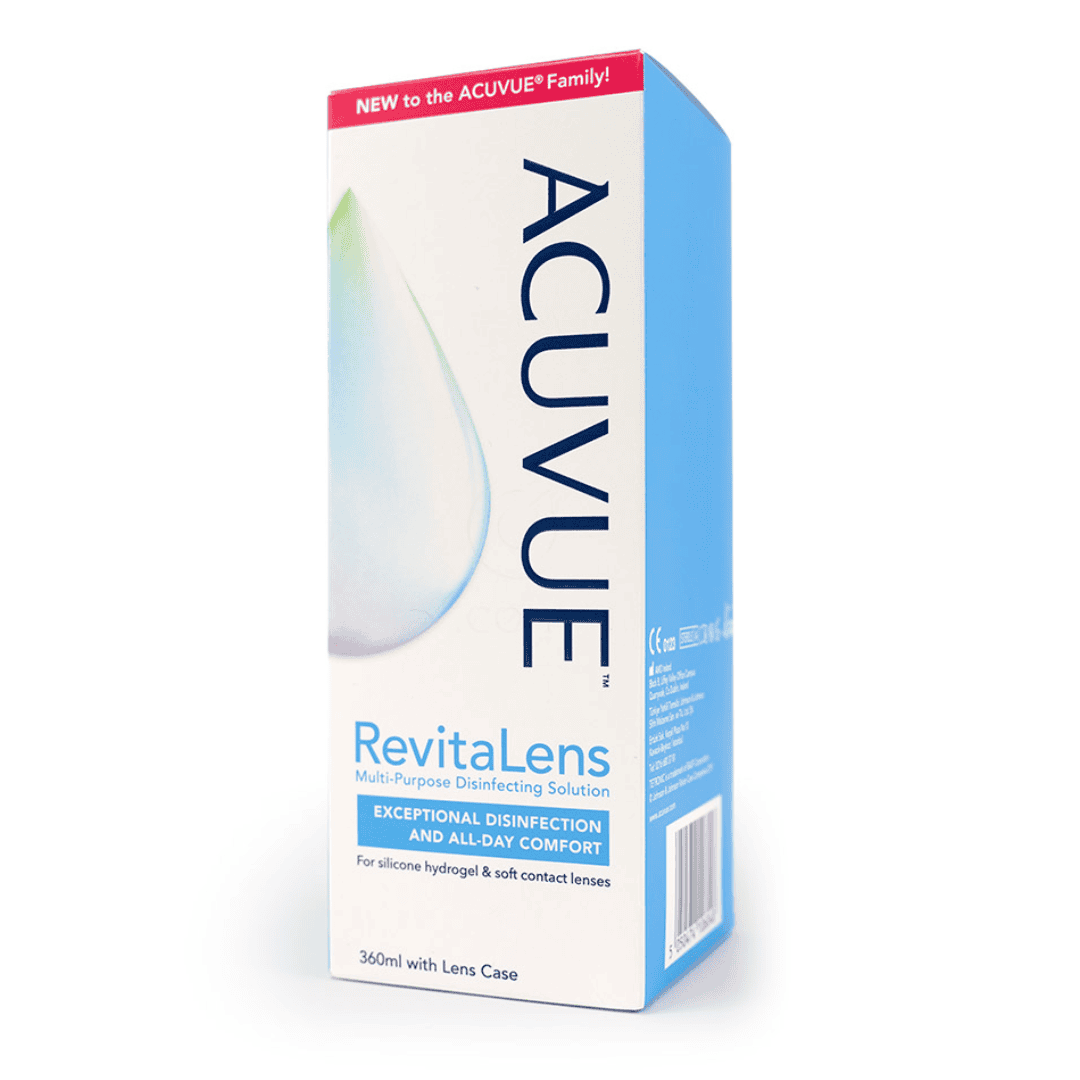 Acuvue RevitaLens, večnamenska raztopina za mehke kontaktne leče (360 ml) - slika 2